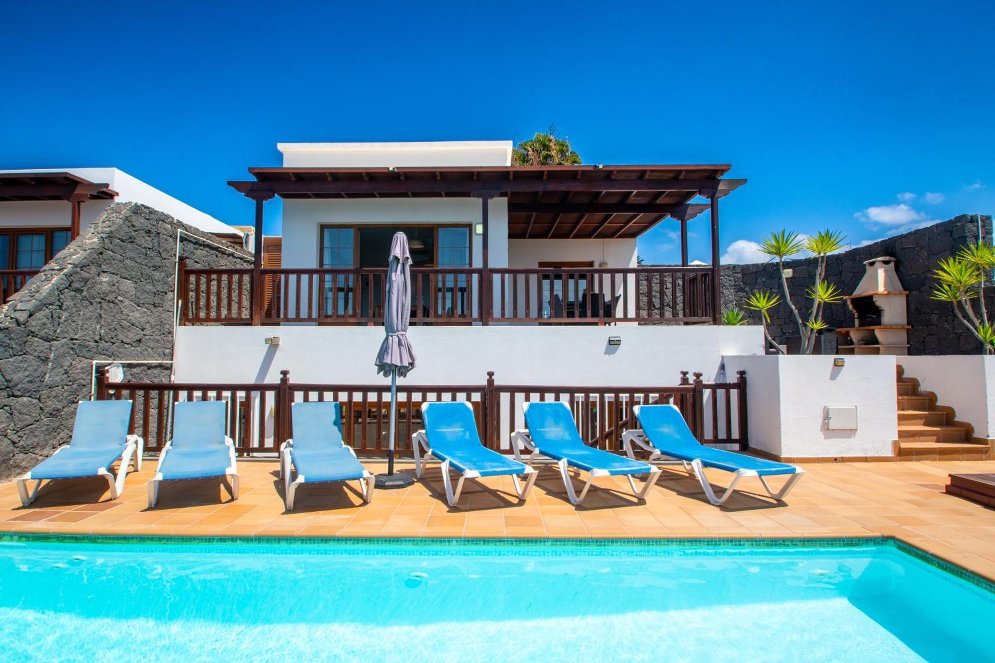 Playa Blanca Vista Lobos Villa With Sea View Esterno foto